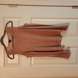 Aeropostle large cold shoulder sparkly with bell sleeves